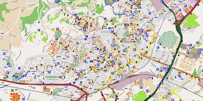 Χάρτης της μιλάνο bergamo