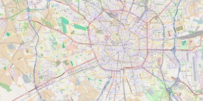 Χάρτης της milano rogoredo σιδηροδρομικό σταθμό